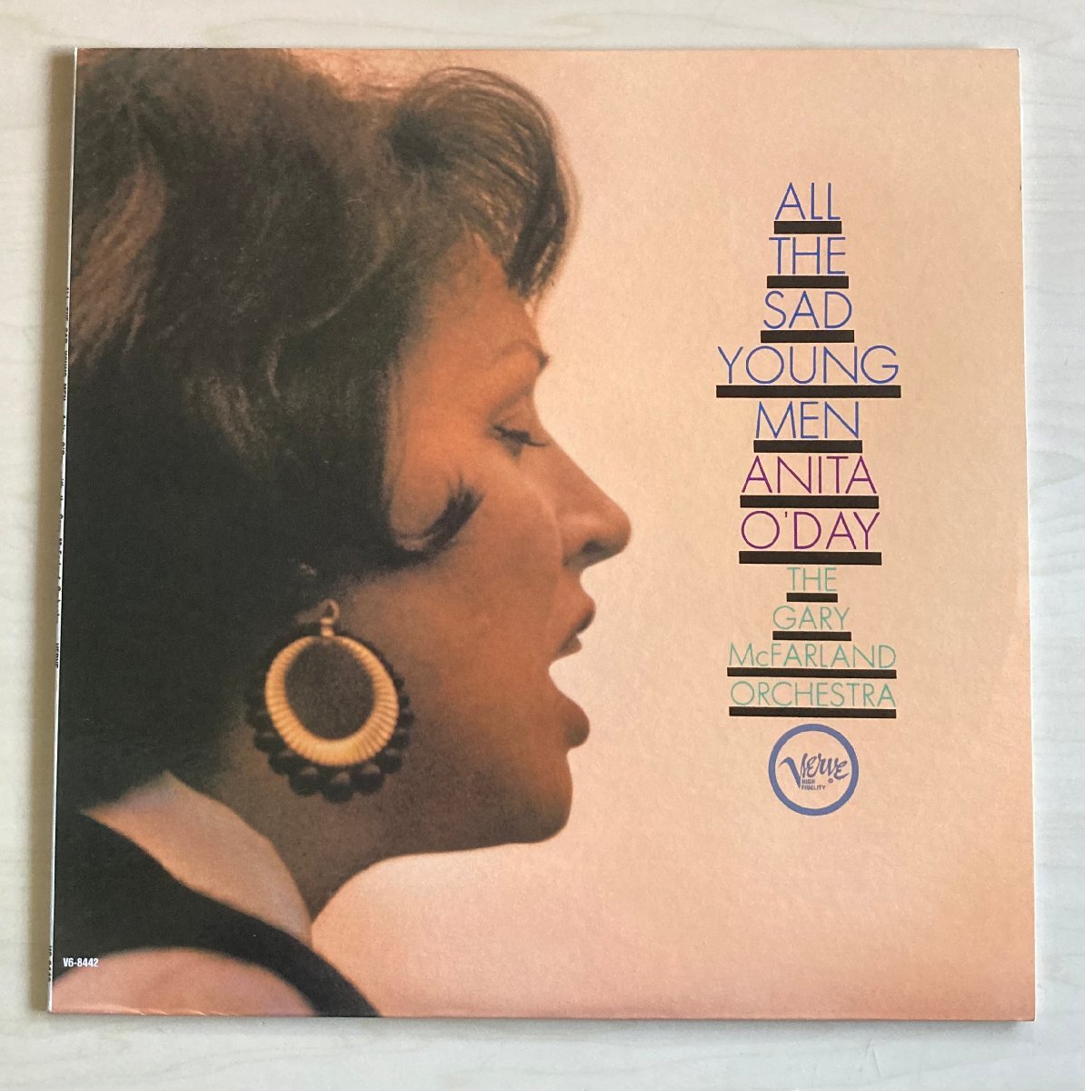 LPA24417 アニタ・オデイ ANITA O'DAY / オール・ザ・ザット・ヤング・メン 国内盤LP 盤良好 VERVE