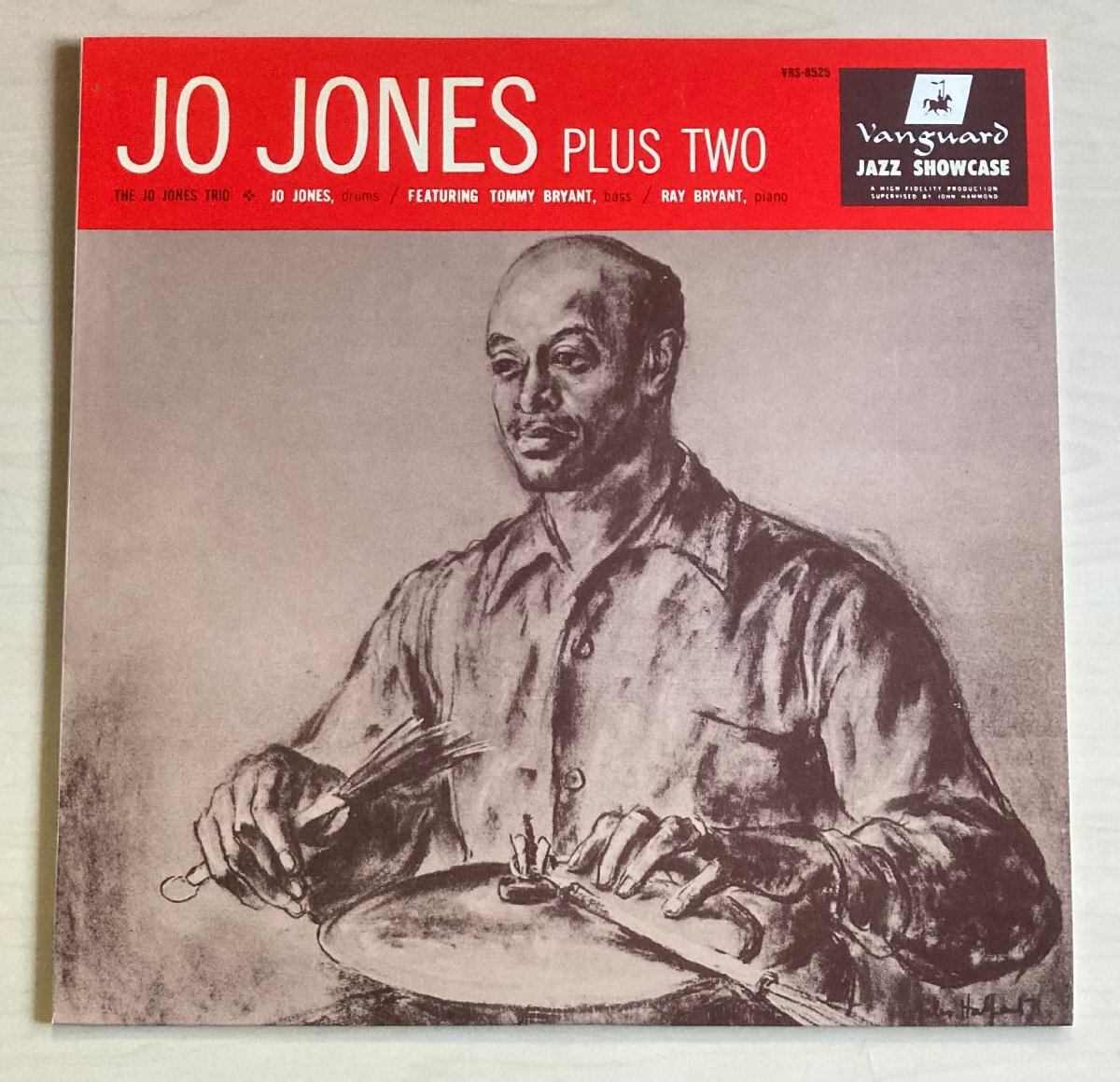 LPA24457 ジョー・ジョーンズ・トリオ JO JONES / ジョー・ジョーンズ・プラス・ツー 国内盤LP 盤良好 VANGUARD