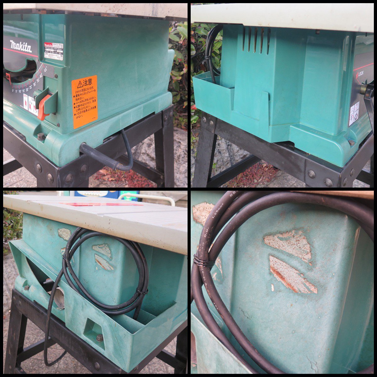 △M53) makita/マキタ 255mm マルノコ盤 2703 丸のこ盤/丸鋸盤 △M53) makita/マキタ 255mm マルノコ盤 2703 丸のこ盤/丸鋸盤