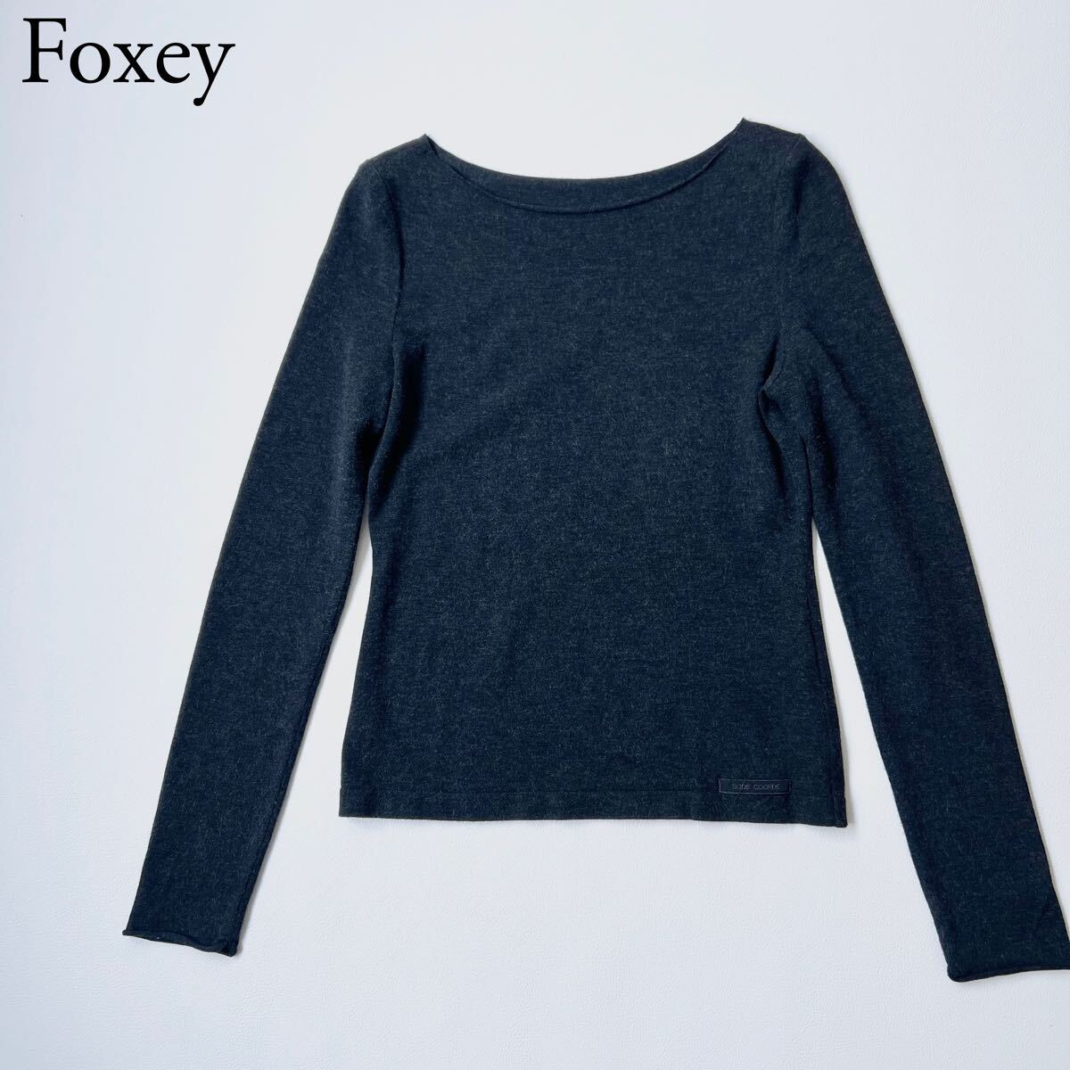 美品 FOXEY NEW YORK フォクシーニューヨーク ニット セーター 美品 FOXEY NEW YORK フォクシーニューヨーク ニット セーター