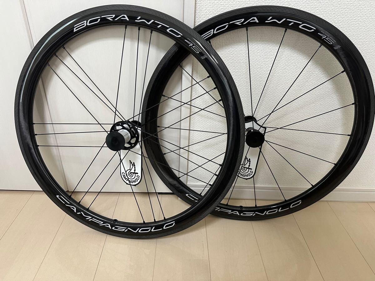 BORA WTO 45 RIM C19 Campagnolo カンパニョーロ シマノフリー11速 新品未使用 リムブレーキ カンパニョーロ