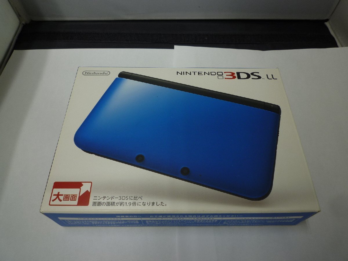 ★n☆☆NINTENDO 3DS LL ブルー×ブラック