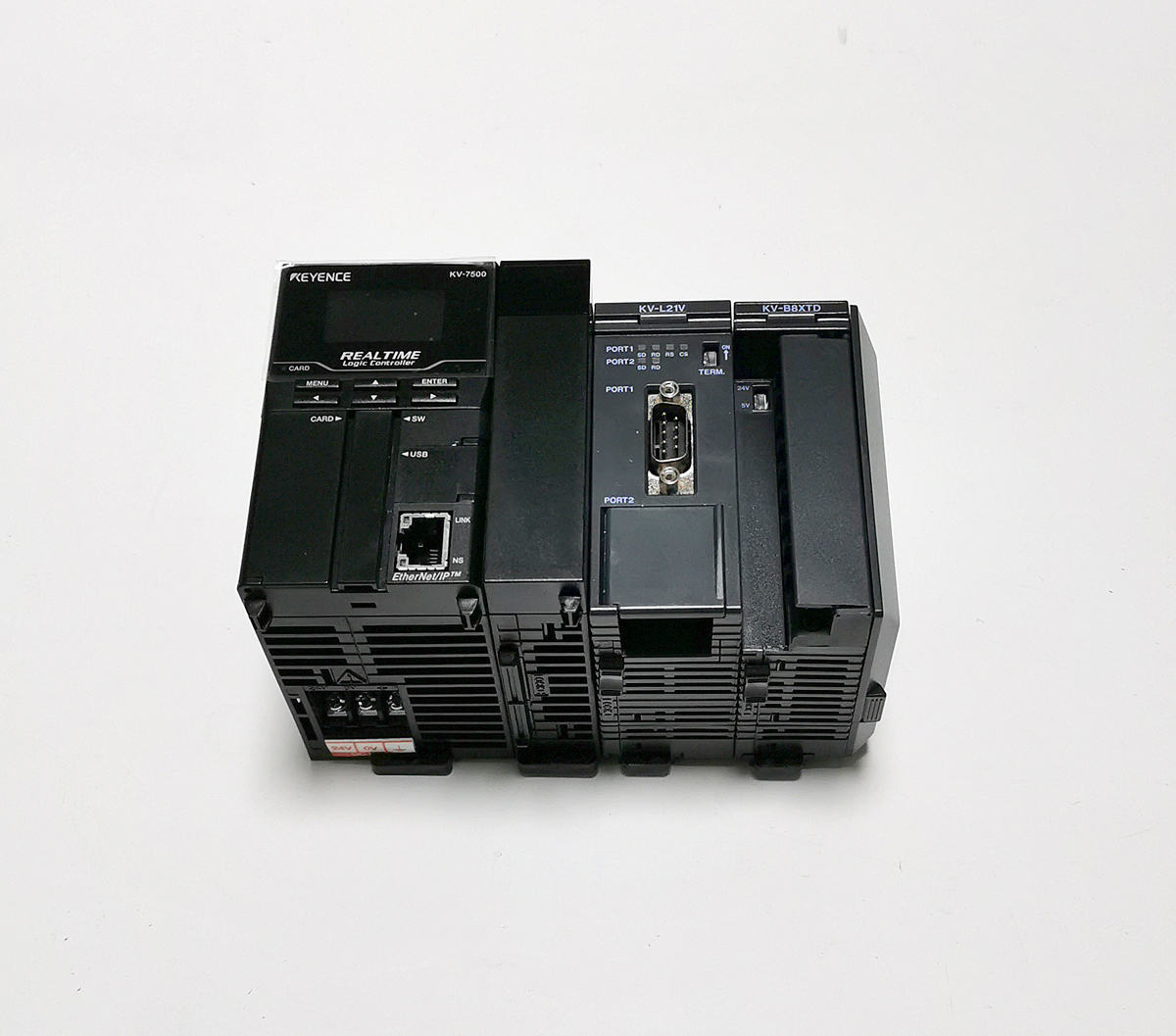 KEYENCE PLC4点 KV-7500 KV-7000C KV-L21V KV-B8XTD キーエンス KEYENCE PLC4点 KV-7500 KV-7000C KV-L21V KV-B8XTD キーエンス
