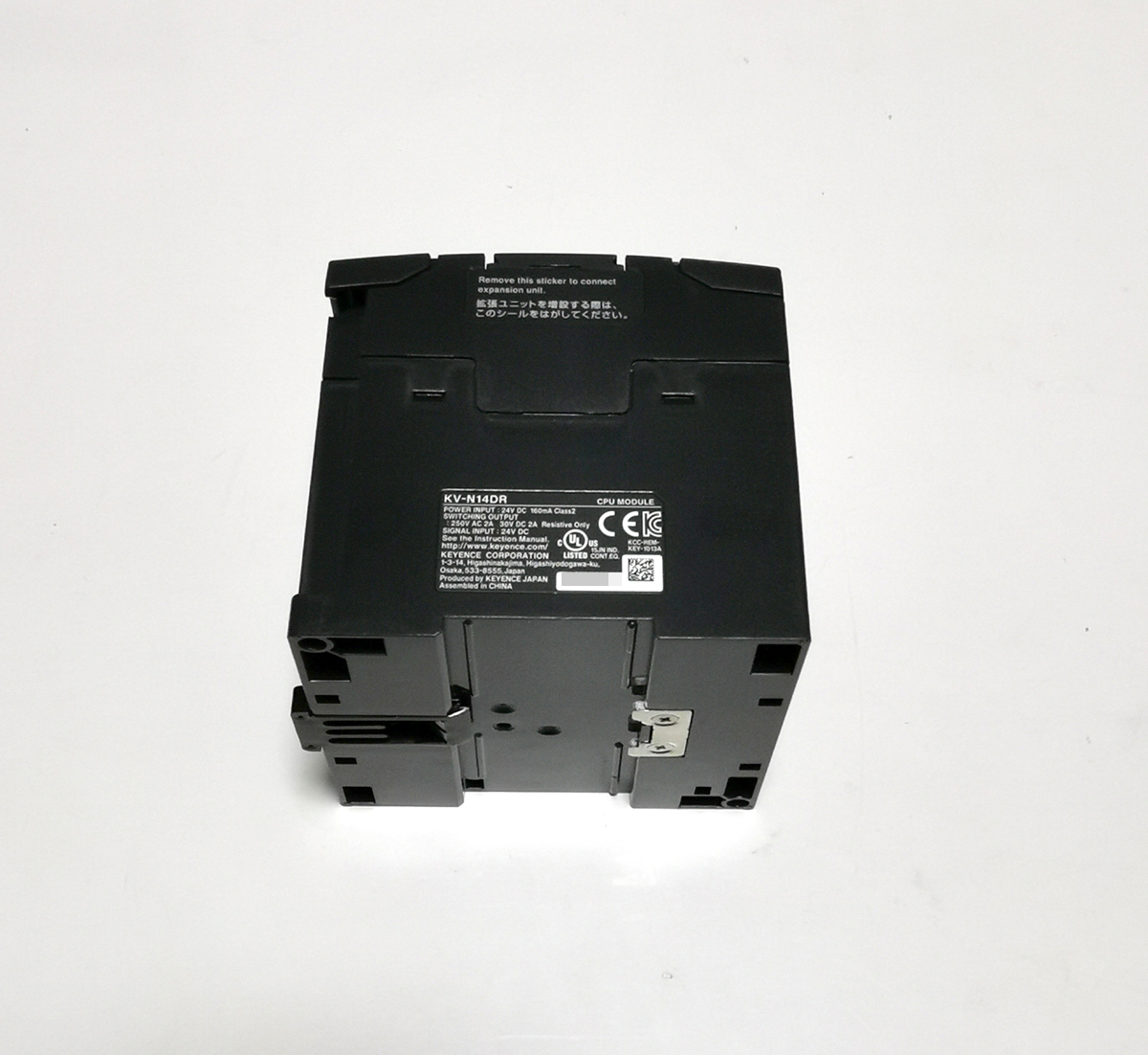 キーエンスPLC　KV-N14DR Base Unit, DC power supply type, Input 8 points/output 6