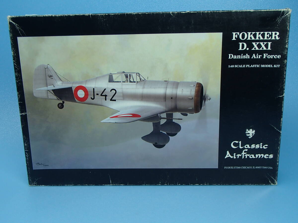 【ラッピング不可】 1/48 クラシックエアフレーム ダニッシュ D.21 フォッカー その他