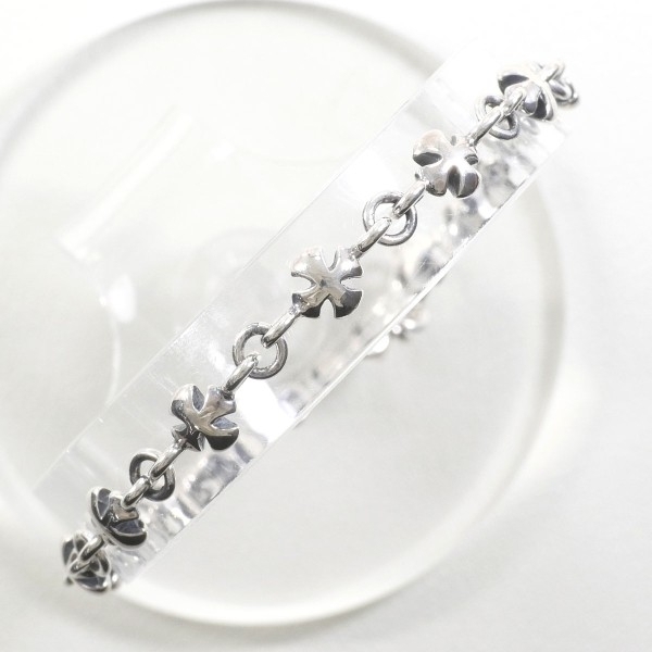 TJK シルバー ブレスレット 総重量約6.8g 約16.5cm 中古 美品 送料無料☆0315