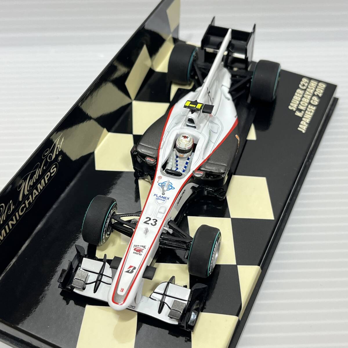  Minichamps 1/43 Sauber C29 Kamui Kobayashi #23 Japanese GP 410100223 2010 Kobayashi possible dream . Japan GP MINICHAMPS