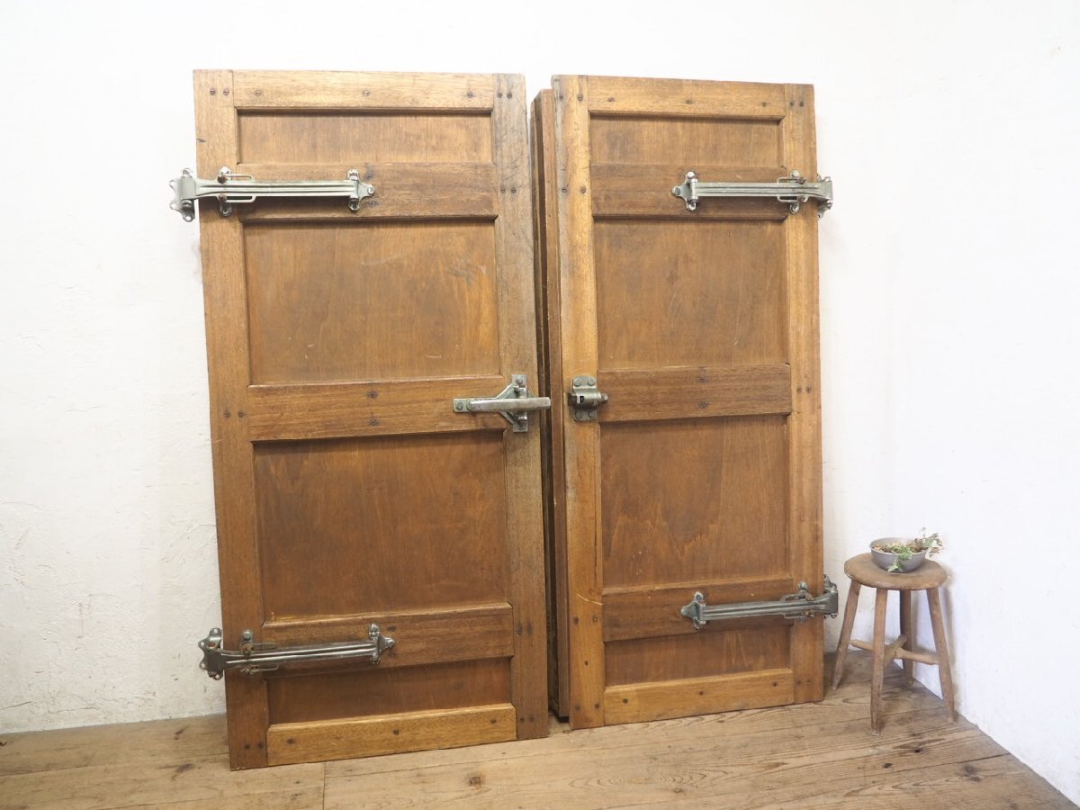 限定版 タ荷L0675◇【使用時H177，5cm×W159，5cm】◇アンティーク◇希少◇ 建具