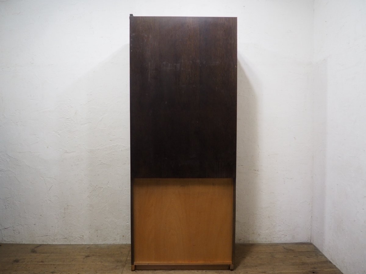 タ荷I0946◇⑯H203cm×W83cm◇難あり◇パタパタ扉の大きい木製 タ荷I0946◇⑯H203cm×W83cm◇難あり◇パタパタ扉の大きい木製