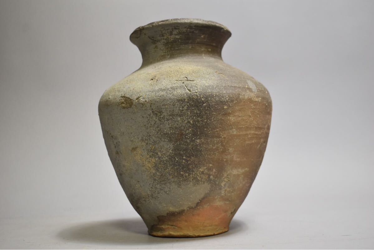 中国美術 骨董品 花瓶 壺 唐三彩 蓋付き壺 古美術 重い！6.1キロ