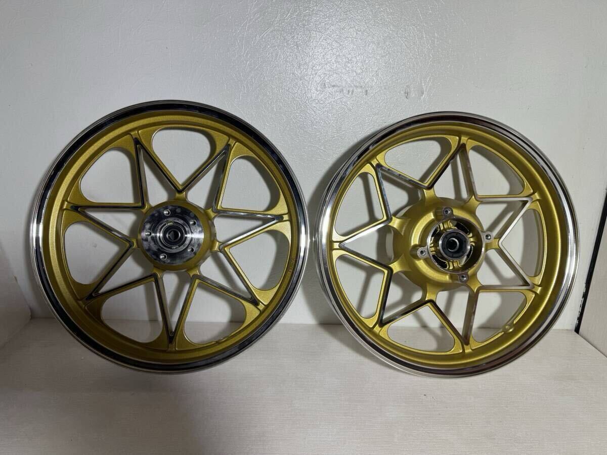 ゼファーΧ キャストホイール 金/ゴールド ゼファーカイ400 ゼファーΧ キャストホイール 金/ゴールド ゼファーカイ400