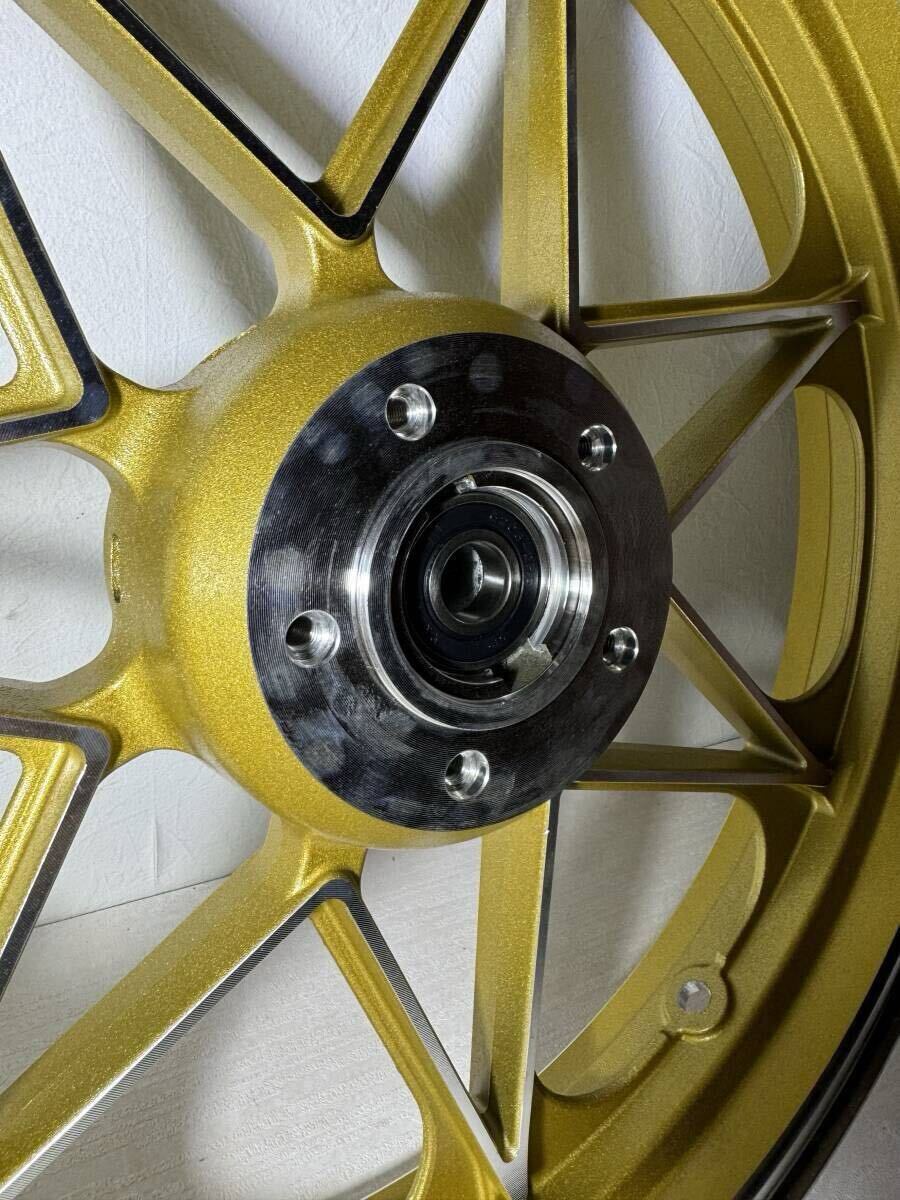 ゼファーΧ キャストホイール 金/ゴールド ゼファーカイ400 ゼファーΧ キャストホイール 金/ゴールド ゼファーカイ400