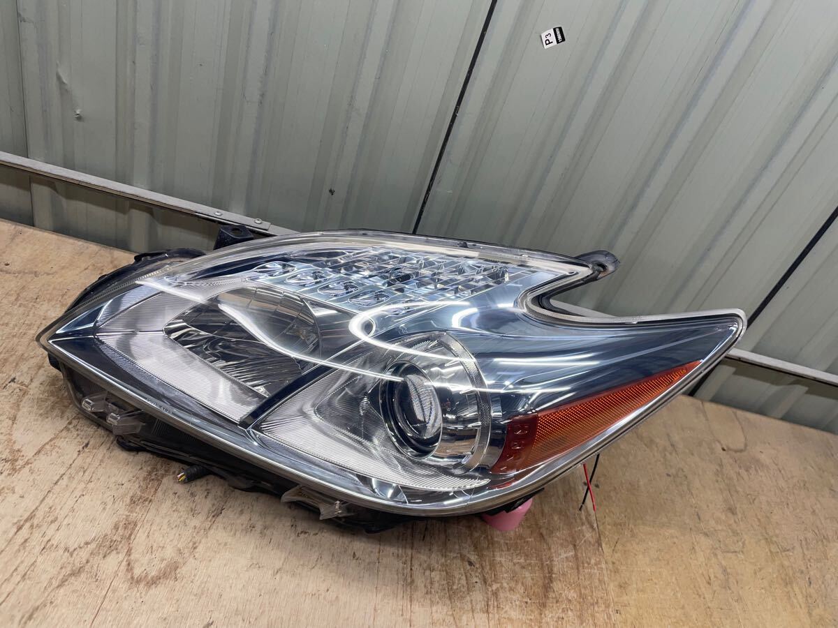 6-1223-2 * limitation lens coating ending * Toyota 30 Prius original head light processing Japan light axis US specification side marker USDM North America 