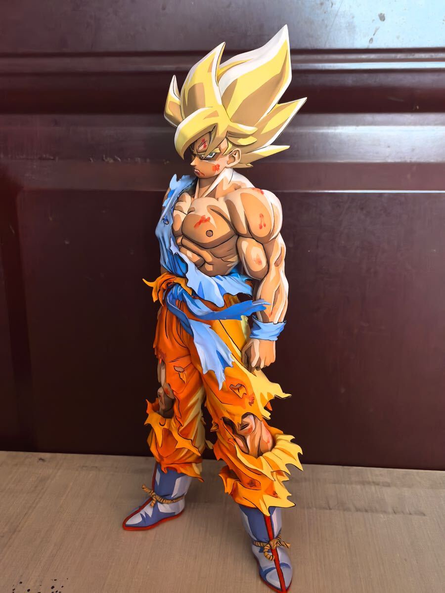 ドラゴンボールフィギュア 伝説の超サイヤ人 孫悟空 リペイント ドラゴンボールフィギュア 伝説の超サイヤ人 孫悟空 リペイント