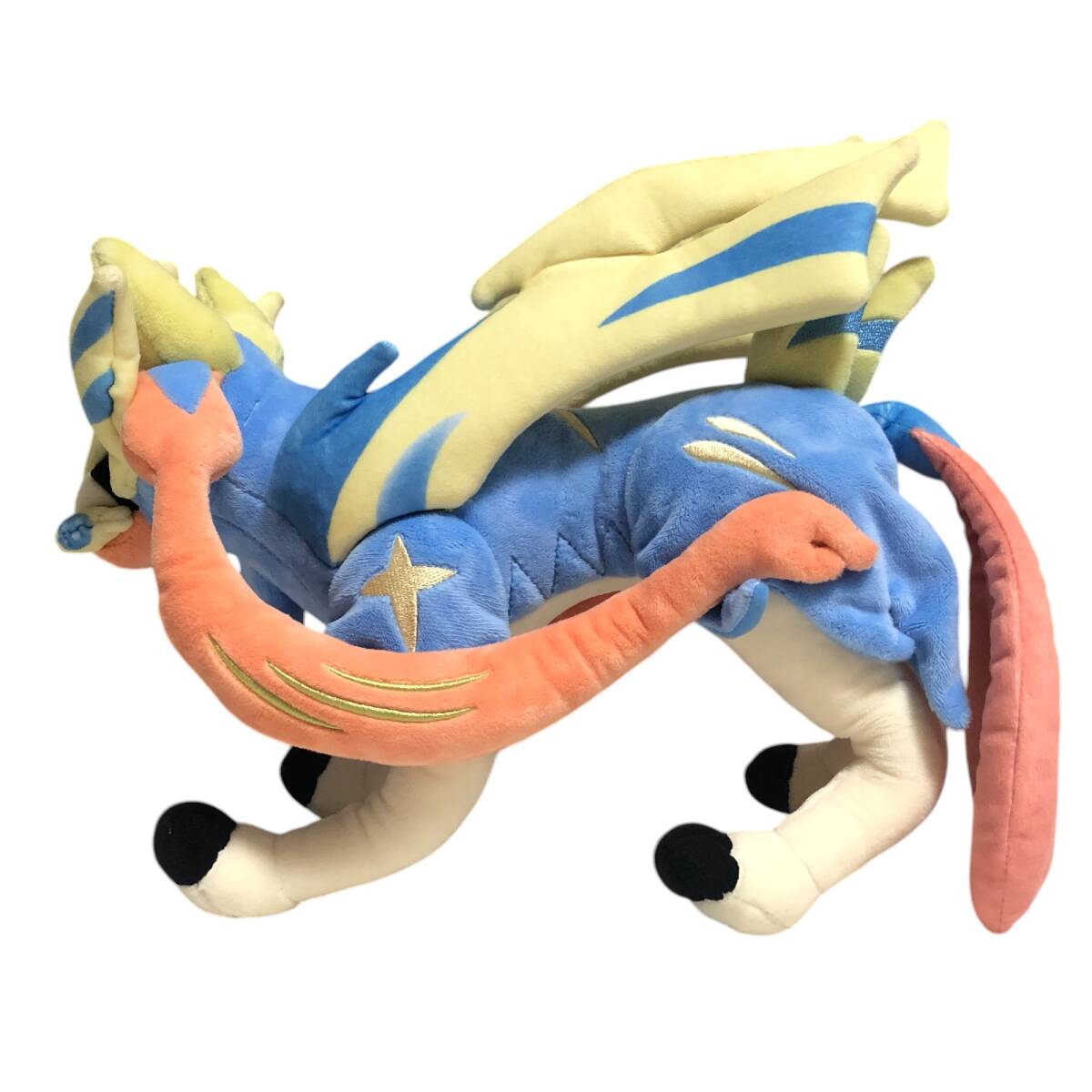 美品 ポケモン ザシアン ポケモンセンター限定 ぬいぐるみ 23×36 美品 ポケモン ザシアン ポケモンセンター限定 ぬいぐるみ 23×36