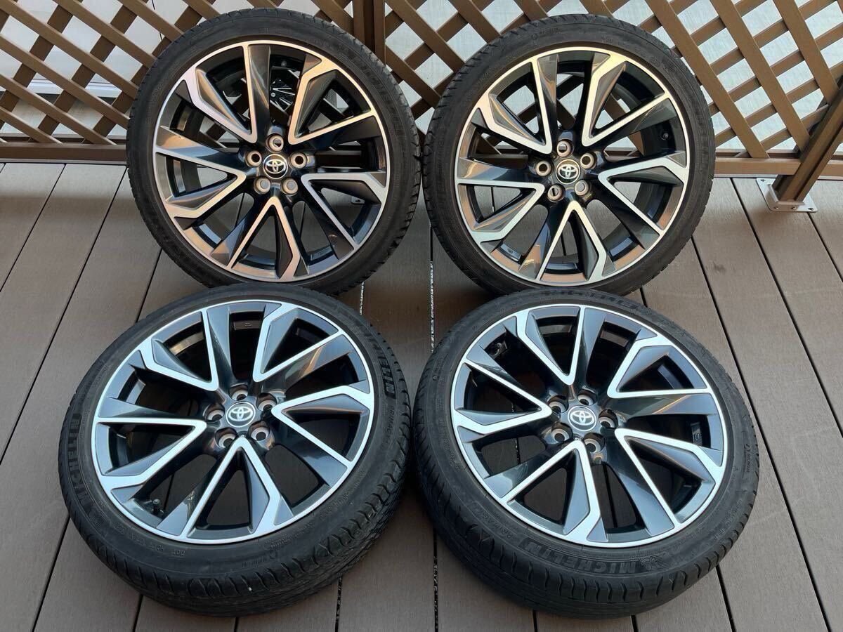 トヨタ 純正 ホイール 18×8J +40 PCD 100 5H 4本 タイヤ 225/40 トヨタ 純正 ホイール 18×8J +40 PCD 100 5H 4本 タイヤ 225/40
