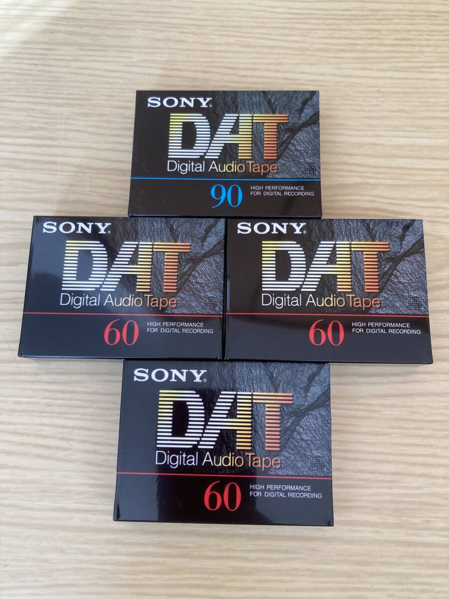 ●未開封品●DAT テープ●SONY●DT-60RA×3個●60分●DT-90RA×1個●90分●計4個セット●