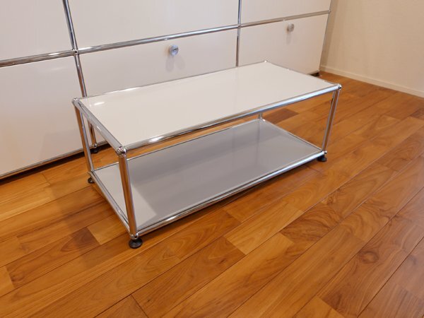中古品○USMハラー○haller○ライトグレー○ローテーブル 中古品○USMハラー○haller○ライトグレー○ローテーブル