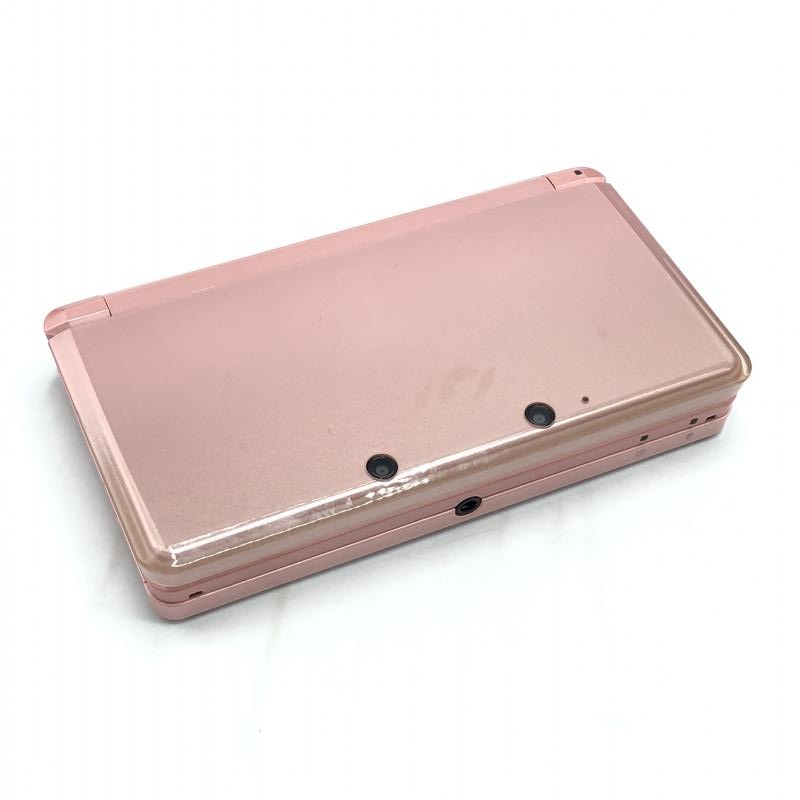 【中古】本体）【動作確認済・ジャンク】任天堂/3DS ミスティピンク/CTR-001/画面ヤケ[240006530915]