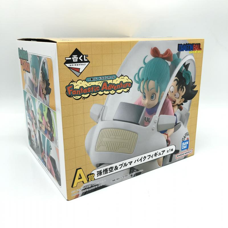 【中古】バンダイ 一番くじ A賞 孫悟空&ブルマ バイクフィギュア/ドラゴンボール Fantastic Adventure[240006534567]