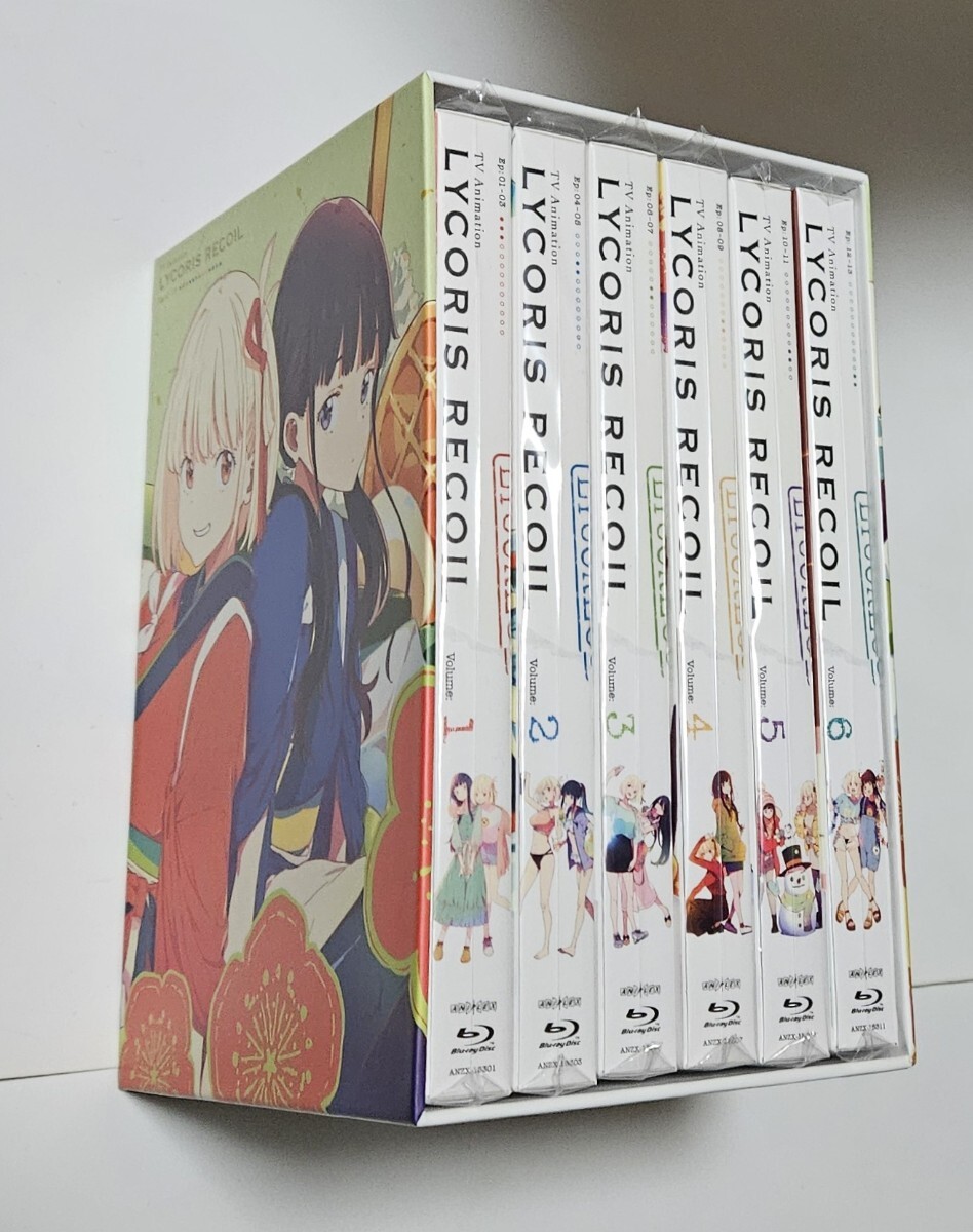 Blu-ray 未開封】リコリス・リコイル Blu-ray セット 全巻収納 Blu-ray 未開封】リコリス・リコイル Blu-ray セット 全巻収納