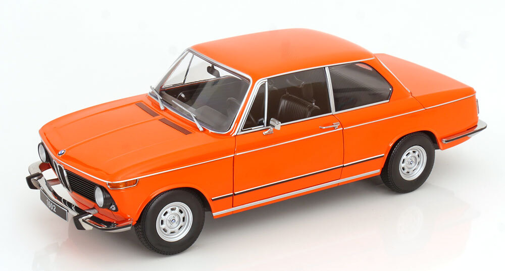 ＜予約品＞　KK scale 1/12 BMW 1602 2.series 1974　オレンジ　ダイキャスト製　ビックスケール　ミニカー