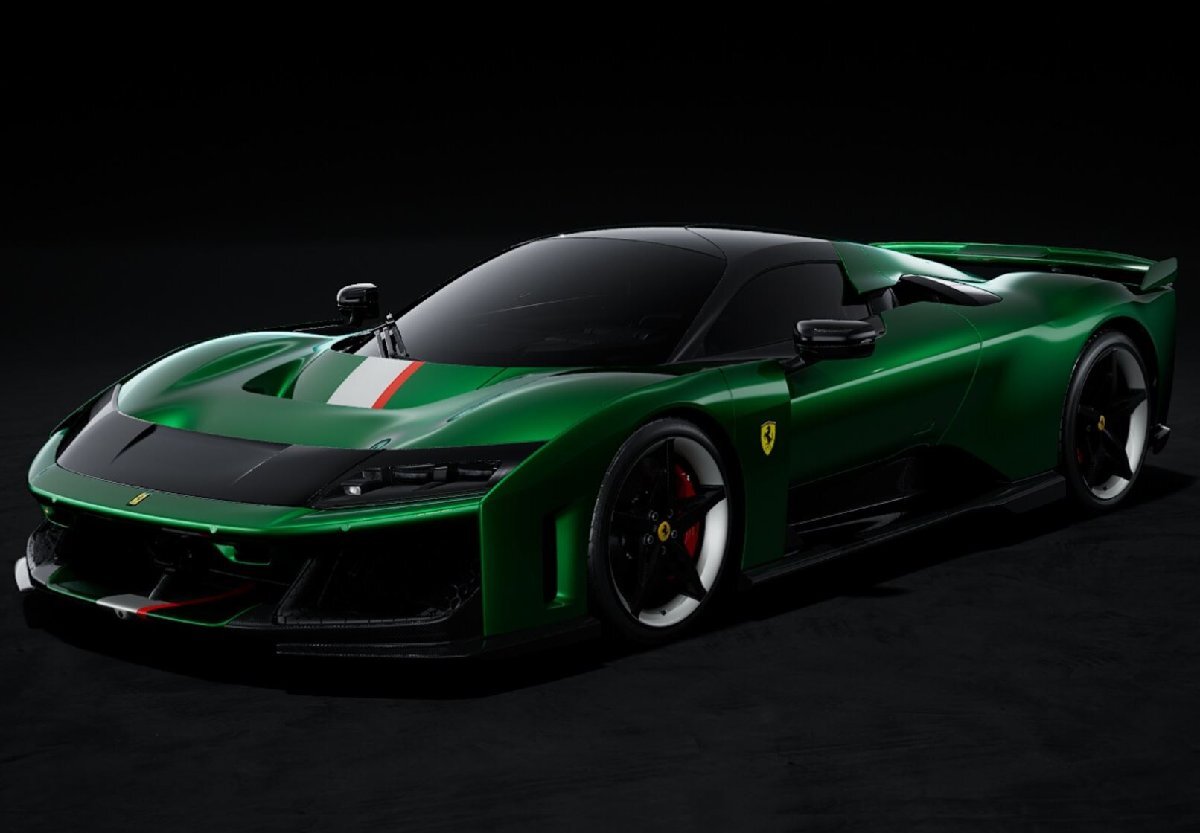 ＜予約品＞　BBR 1/18 Ferrari F80　Green Jewel　P18253F1　フェラーリ　ミニカー