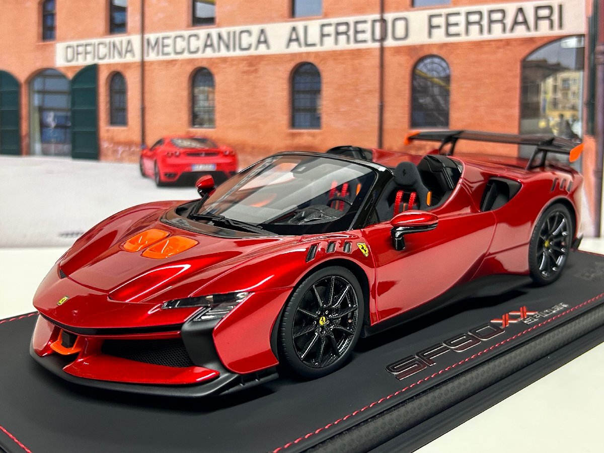BBR 1/18 Ferrari SF90 XX Spider Rosso Fuoco　フェラーリ　P18238M　ミニカー