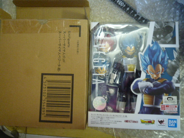 未開封新品 S.H.Figuarts フィギュアーツ スーパーサイヤ人ゴッド スーパーサイヤ人ベジータ 現状渡し品