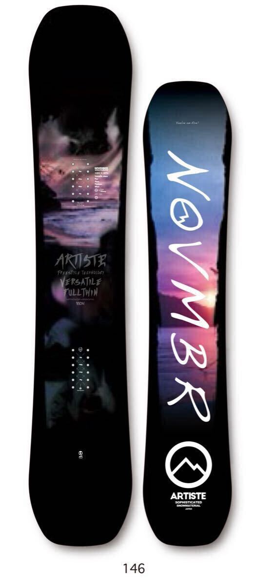 美品 November Artiste 146cm