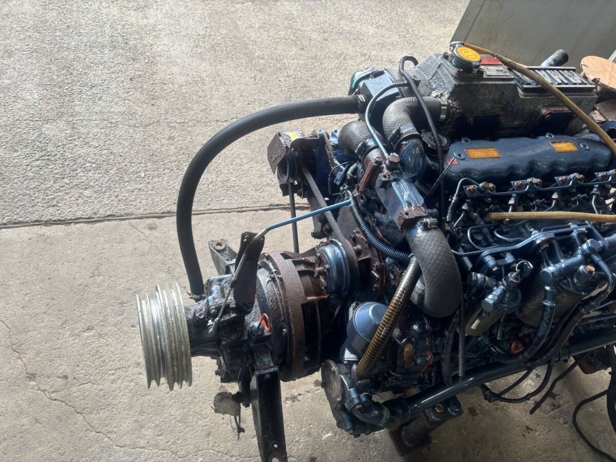 ヤマハ船内機 MD386KUH 175馬力 最大230馬力 減速比:3.05 電 ヤマハ船内機 MD386KUH 175馬力 最大230馬力 減速比:3.05 電