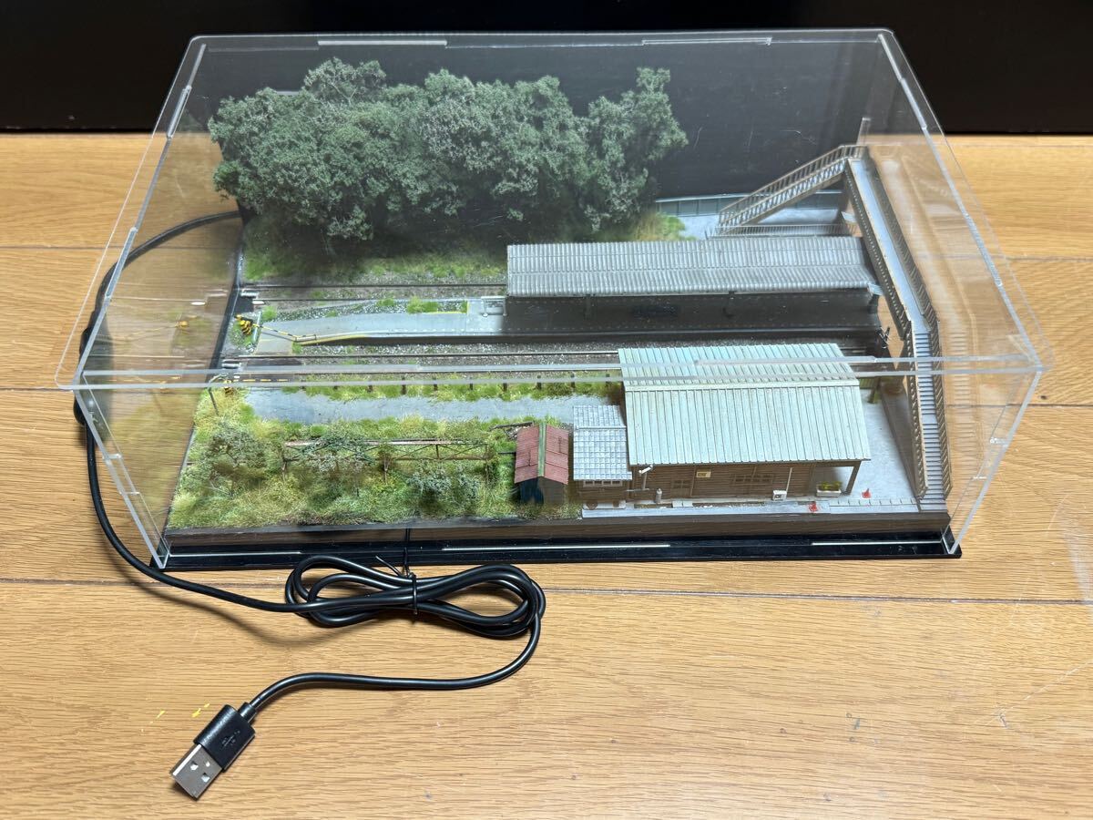 【大特価!!】 ミニジオラマ - Yahoo!オークション 峠野温泉駅 鉄道 Nゲージ その他