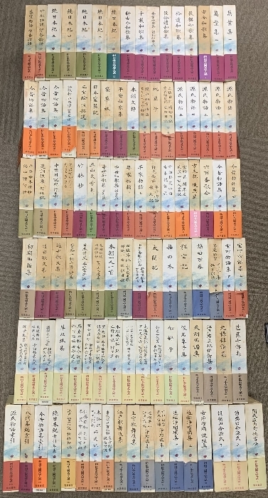 Yahoo!オークション - 新日本古典文学大系 100冊以上 セット Yahoo!オークション - 新日本古典文学大系 100冊以上 セット