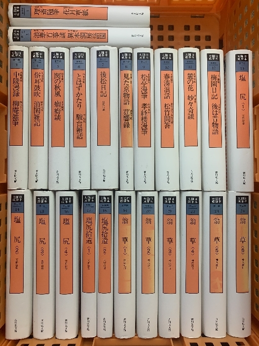日本随筆大成 第3期 全24巻 セット 新装版 吉川弘文館_画像1