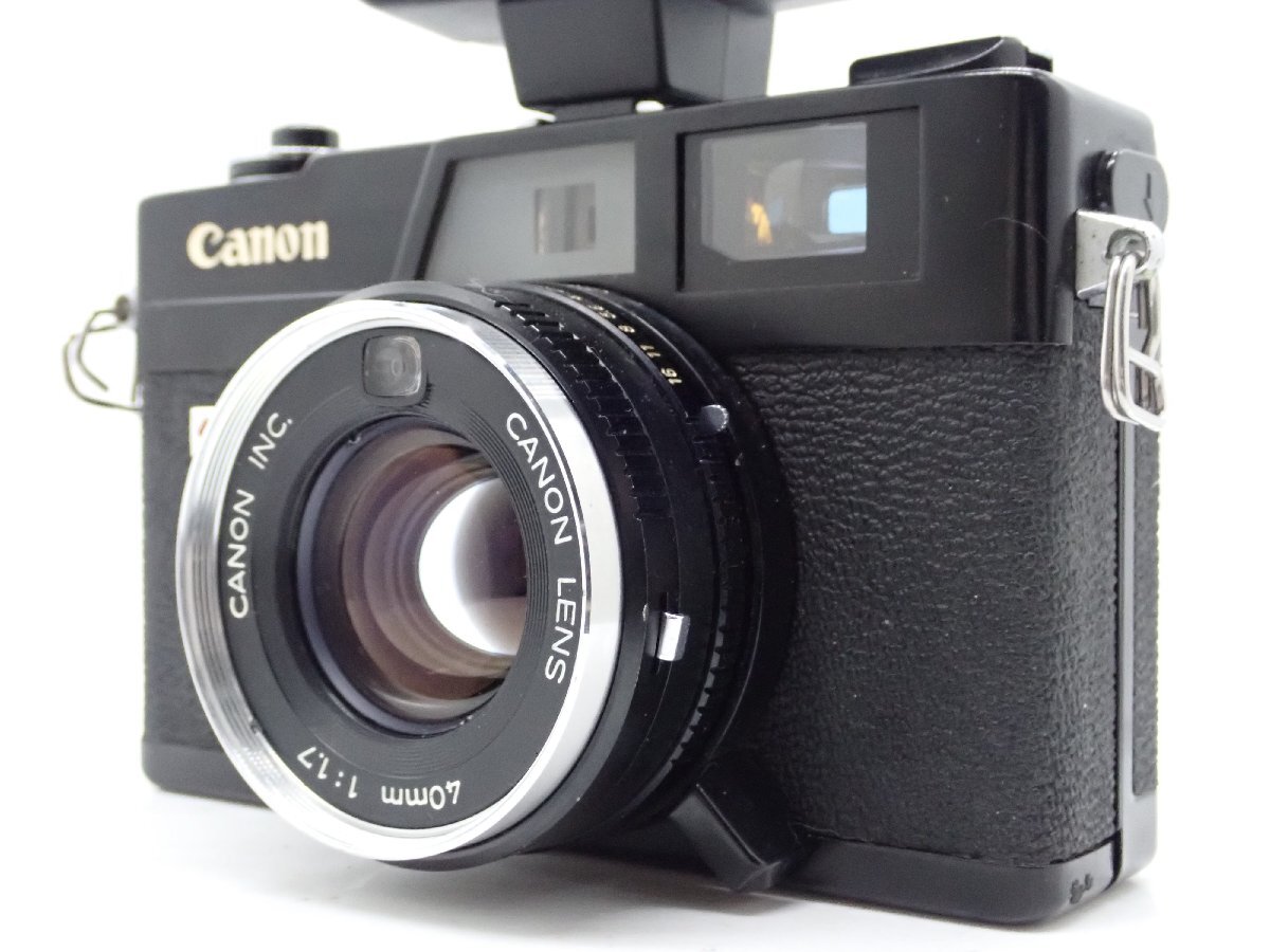 美品 Canon Canonet QL17 G-Ⅲ G3 ブラックペイント 40mm f1.7 美品 Canon Canonet QL17 G-Ⅲ G3 ブラックペイント 40mm f1.7