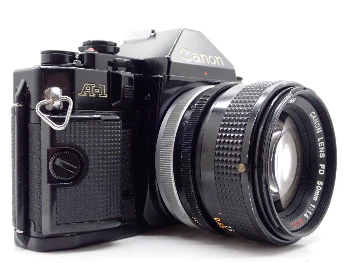 良品 Canon A-1 一眼レフフィルムカメラ FD 50mm f1.4 S.S.C. 良品 Canon A-1 一眼レフフィルムカメラ FD 50mm f1.4 S.S.C.