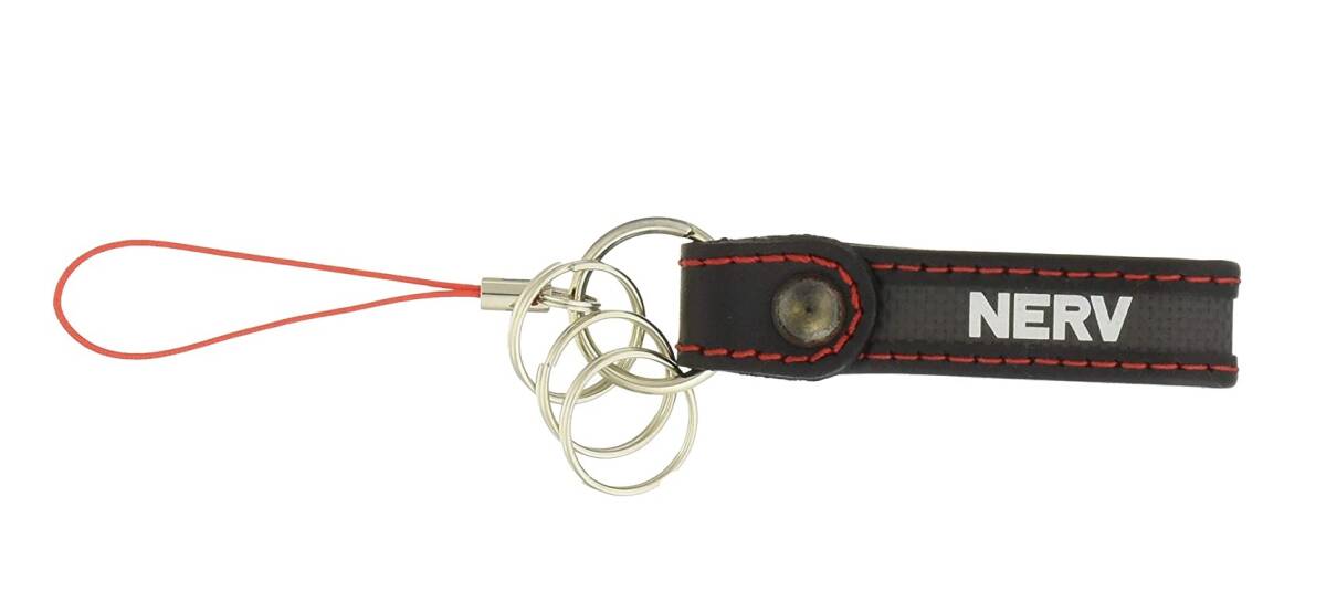 KYO-EI 協永産業 ヱヴァンゲリヲン 新劇場版 ネルフNERV カーボンストラップ NCSTR [在庫有] 正規品 送料無料_画像1