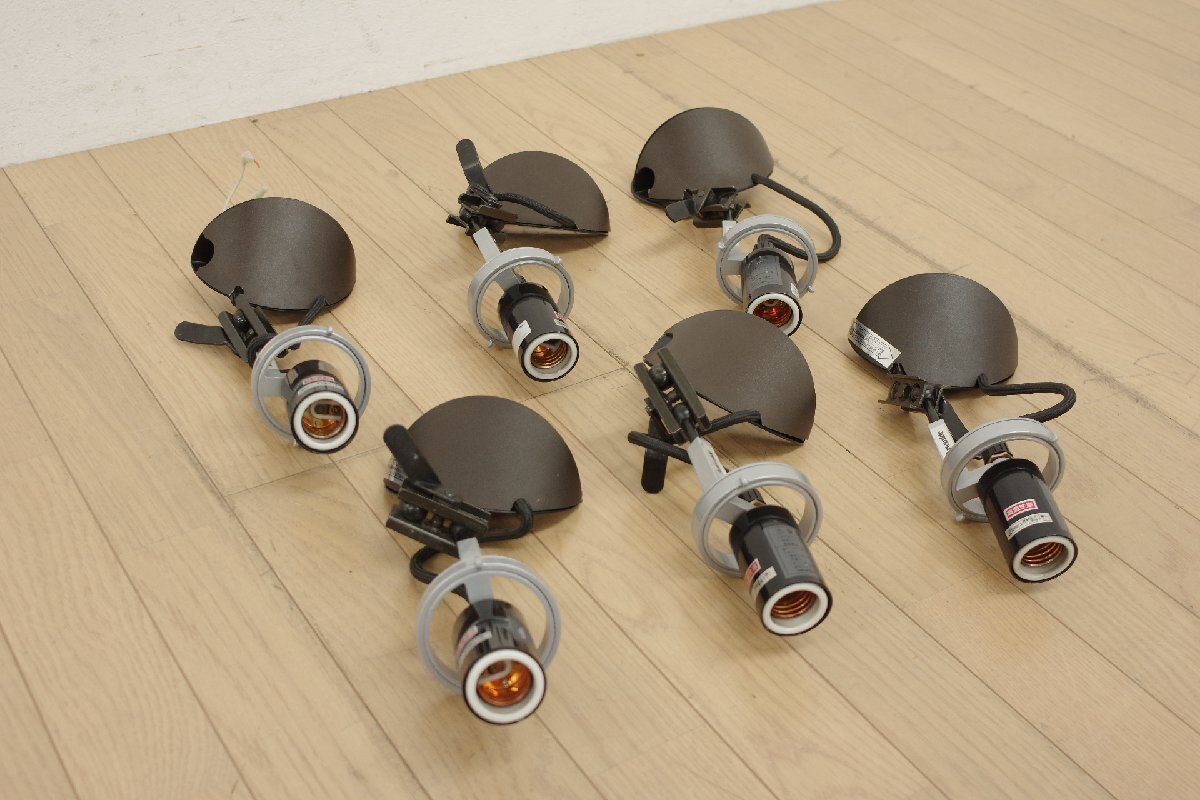 廃番 希少 アルテミデ Artemide AGGREGATO FARETTO SNODATO スポットライト 6個セット ブラケットライト 天井 壁面 間接照明 ブラック