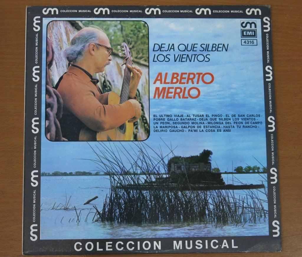 LP DEJA QUE SILBEN LOS VIENTOS O MERLO 4316 輸入盤 中古品 (レコード アルベルト・メルロ)
