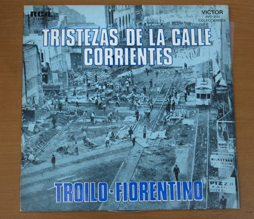 LP TRISTEZAS DE LA CALLE CORRIENTES TROILO-FIORENTINO AVS-3151 輸入盤 中古品 (レコード アニバル・トロイロ フィオレンティーノ)