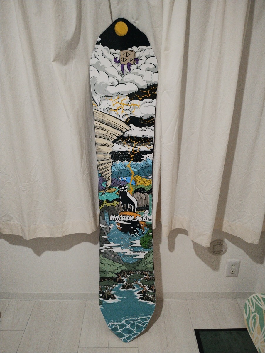 KM4K HIKALU 156 スノーボード ラスト1本】 KM4K SNOW BOARD 
