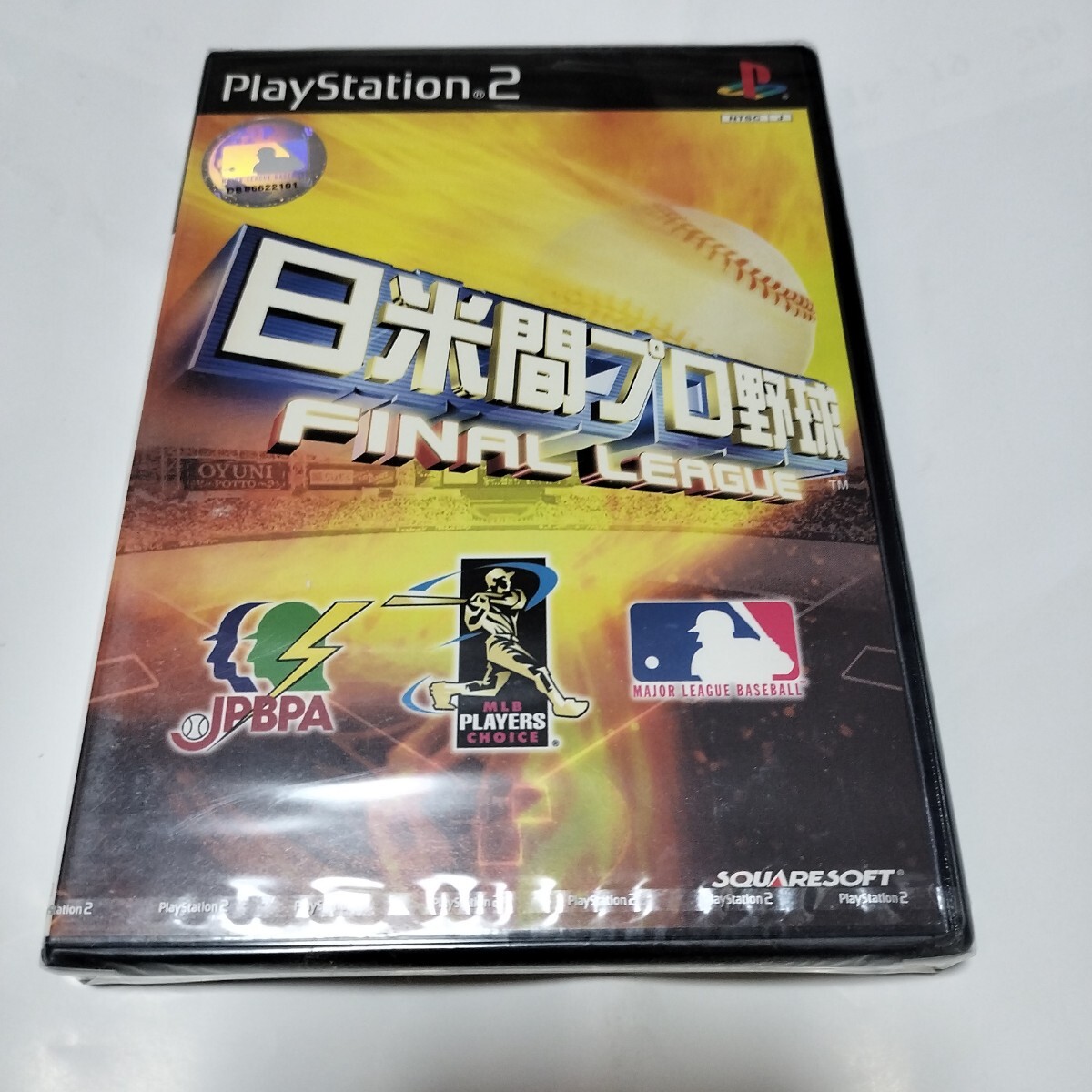 未開封品!!【PS2】 日米間プロ野球 FINAL LEAGUE