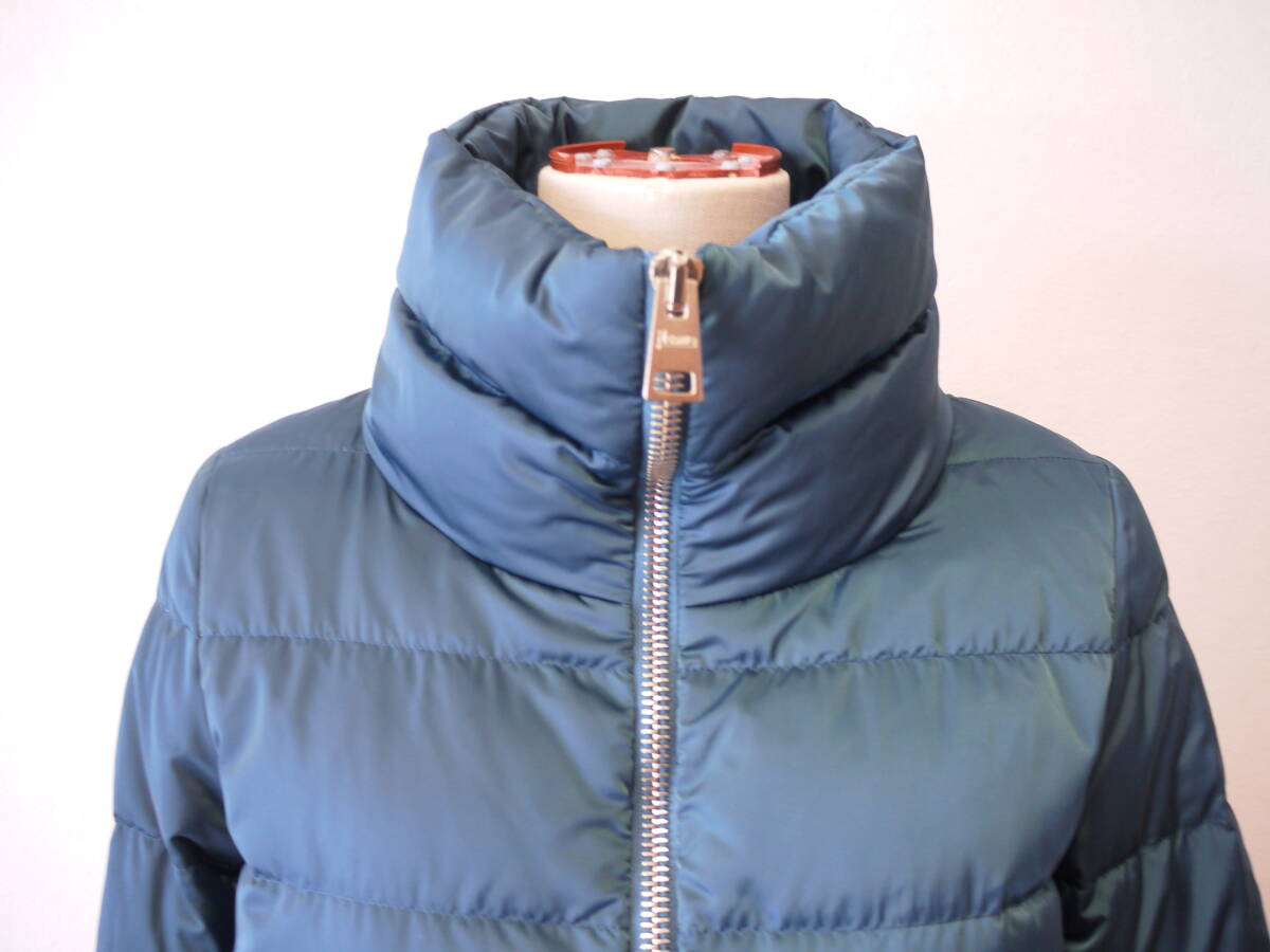 HERNO ヘルノ POLAR-TECH　ポーラテック　ショートダウンジャケット グリーン ４０ 美品