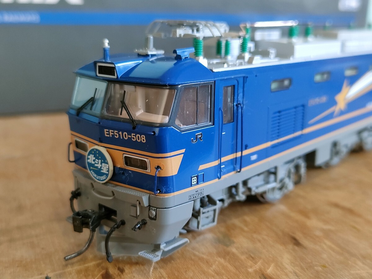TOMIX EF510 500形 北斗星色 HO-140 小傷あり 整備点検済 ヘッド TOMIX EF510 500形 北斗星色 HO-140 小傷あり 整備点検済 ヘッド