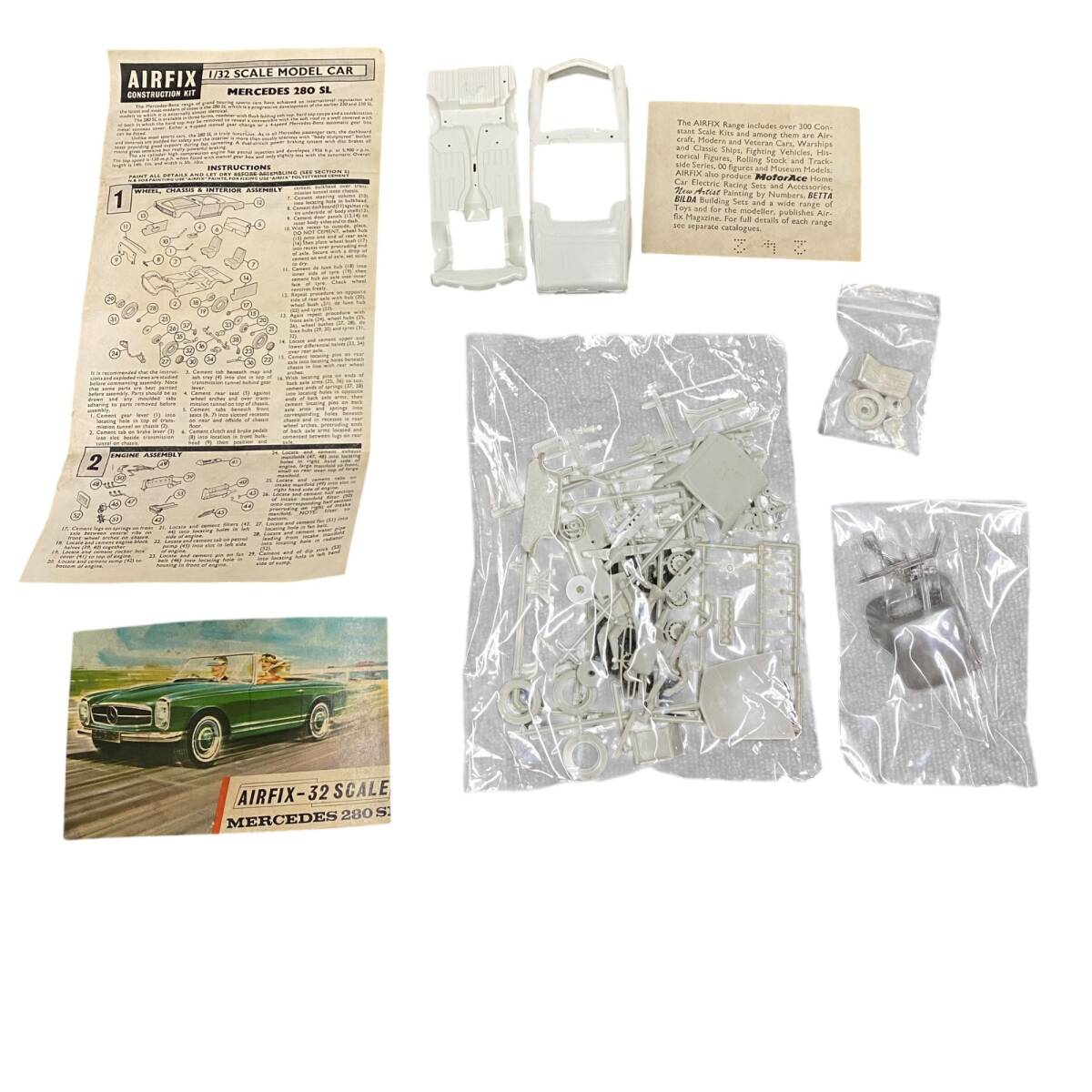 【未使用品】 AIRFIX 1/32 MERCEDES BENZ 280SL 自動車 プラモデル おもちゃ S78097RF