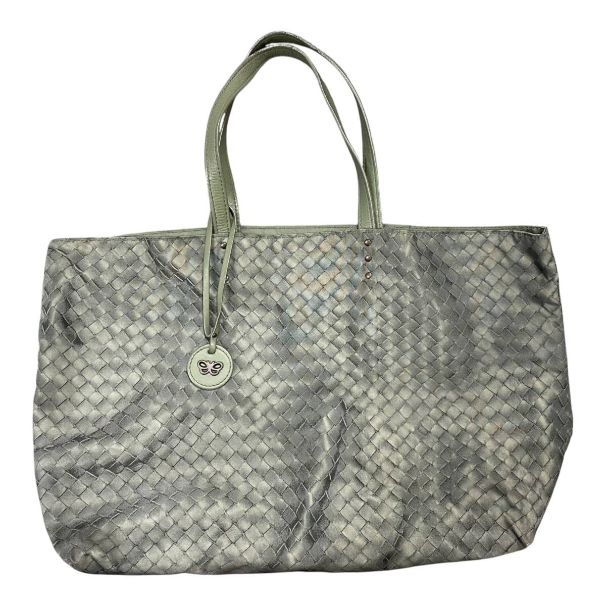 【中古品】 BOTTEGA VENETA ボッテガヴェネタ イントレッチオリュージョン ナイロン トートバッグ ショルダーバッグ S77667RK