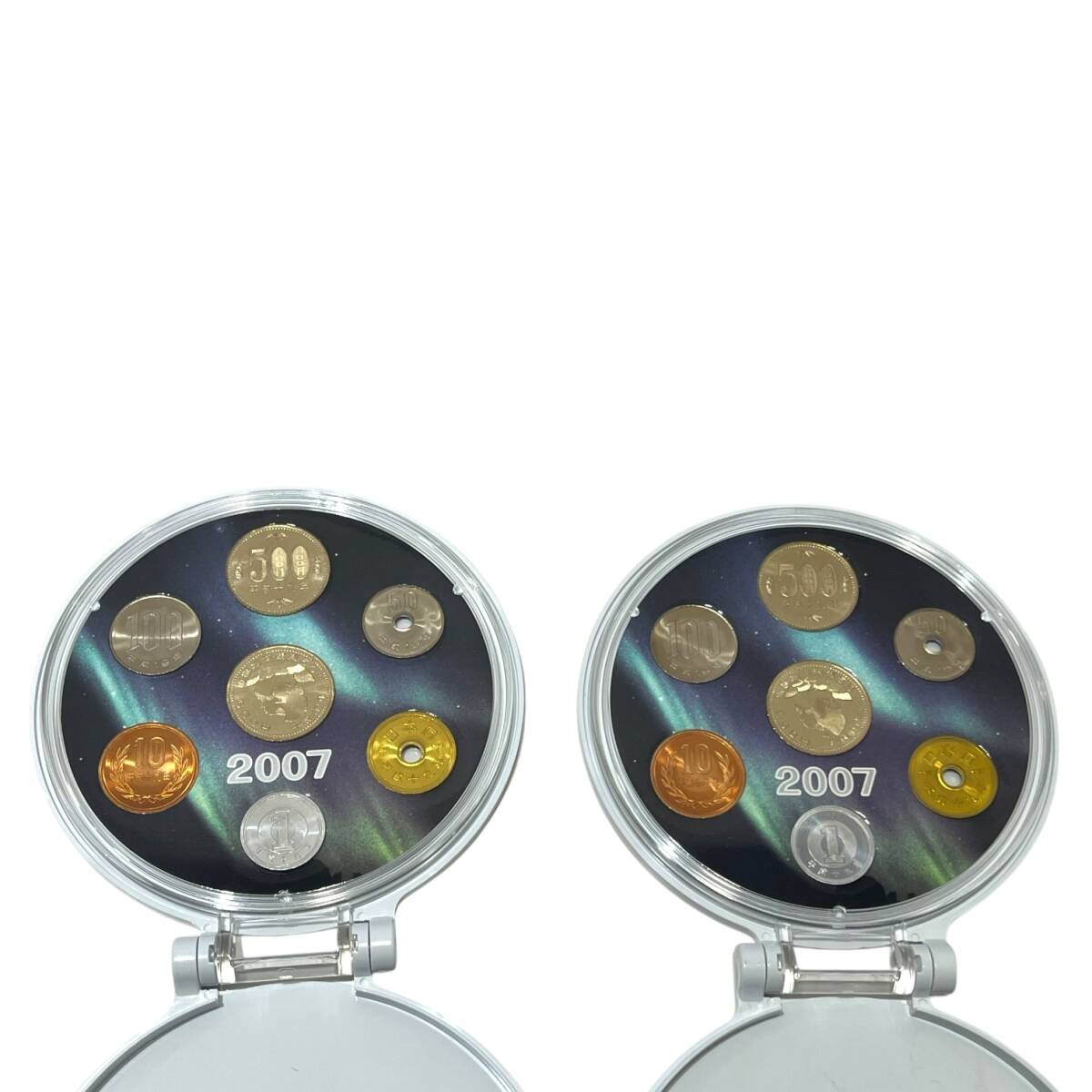 □中古品□南極地域観測 50周年記念 5百円ニッケル黄銅貨幣入り