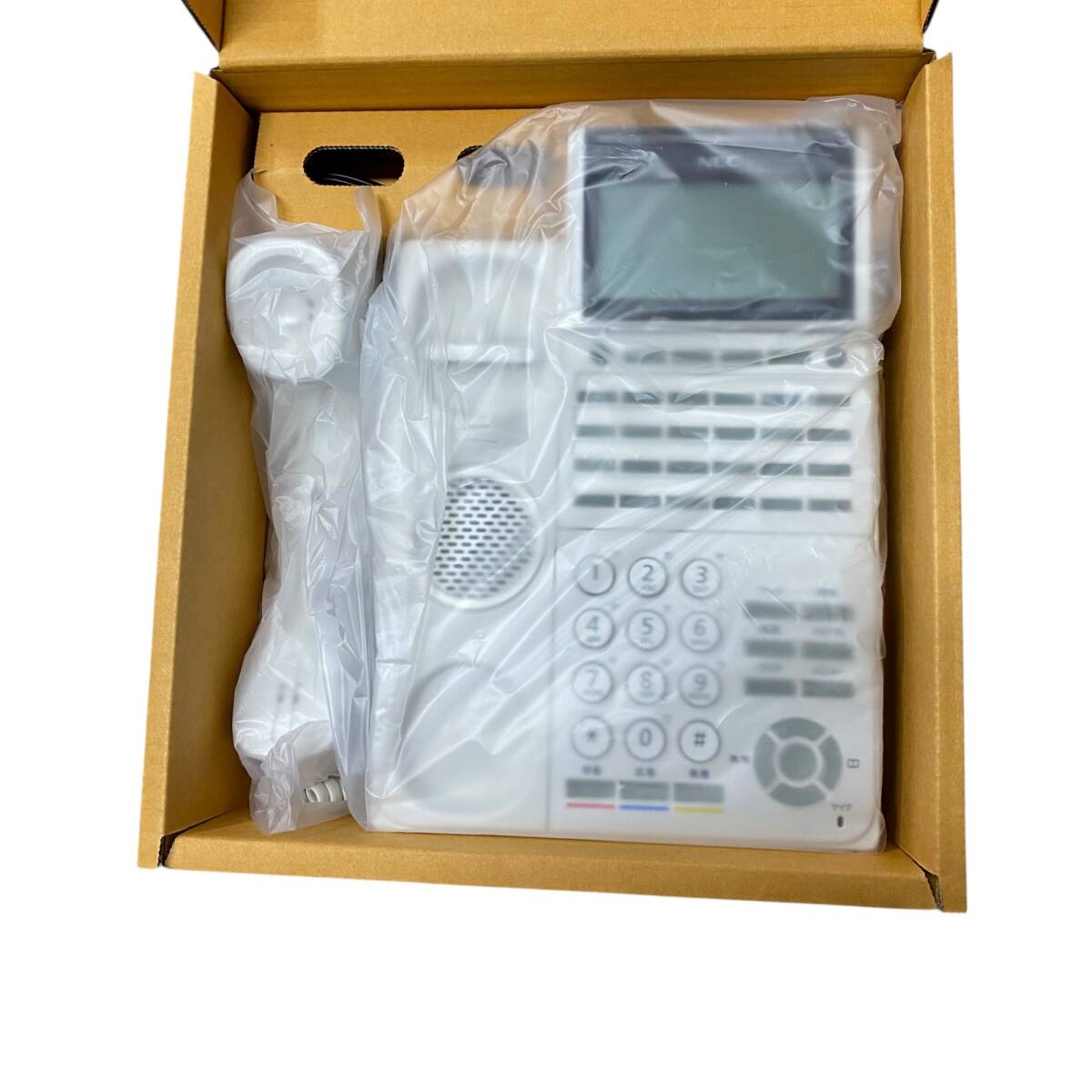 【未使用品】 NEC 電話機 DTK-24D-1D(WH) TEL DT500 Series デジタル多機能 ビジネスフォン J77757RA