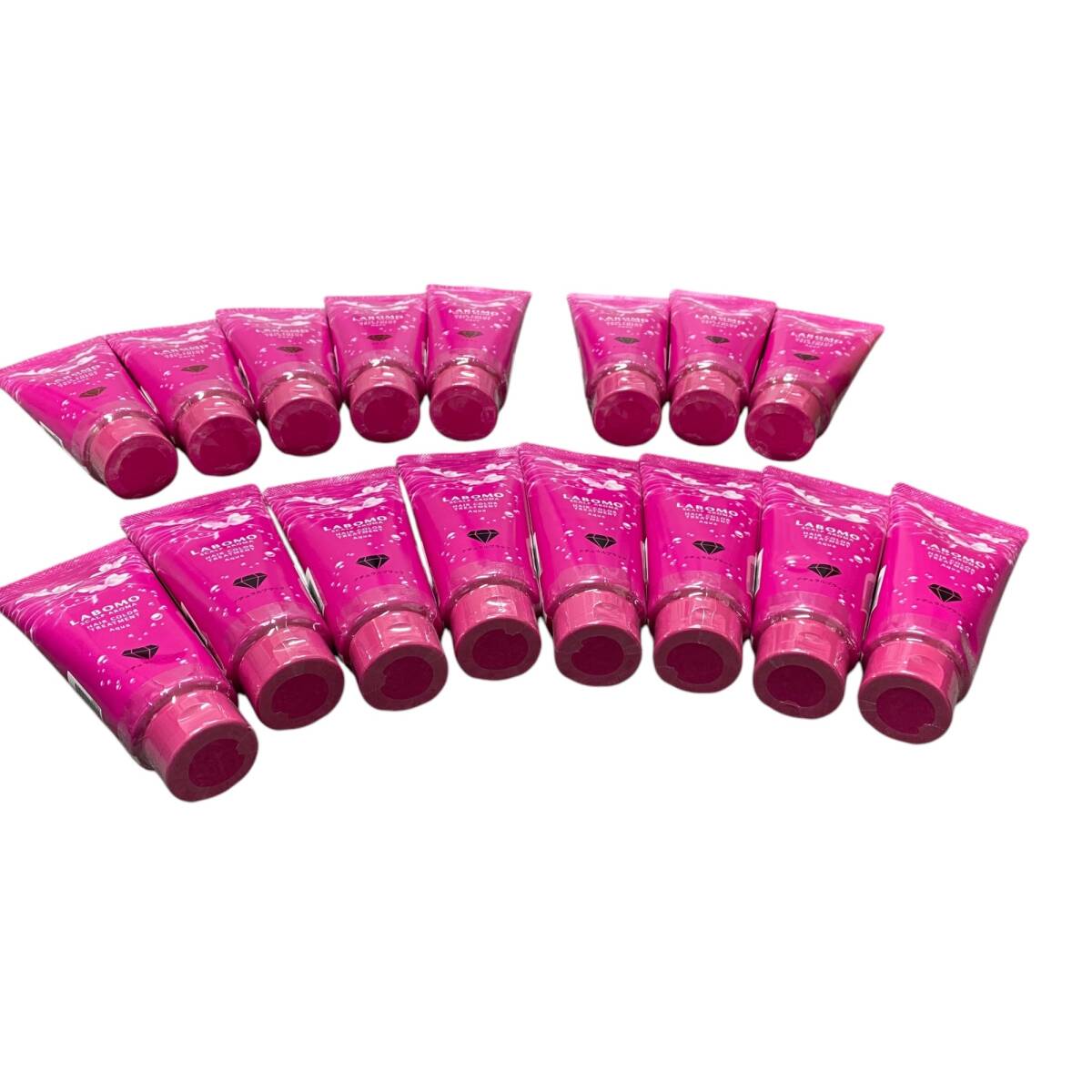 【未使用】 LABOMO スカルプ アロマ ヘアカラートリートメント アクア ナチュラルブラック ダークブラウン ブラウン×16個 W78781RD