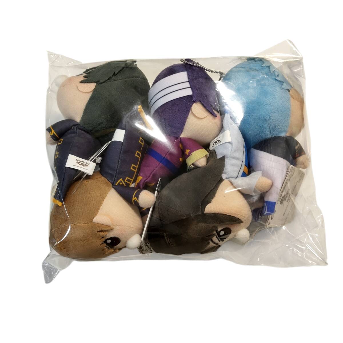 【未使用品】 BANDAI バンダイ 銀魂 赤ちゃんぬいぐるみ 全5種 セット アニメグッズ 本体のみ kyW13159RO